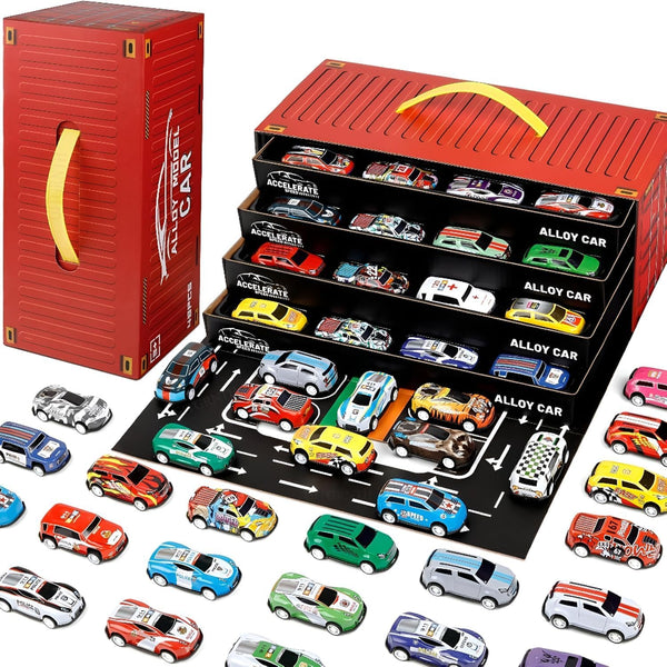 48-Piece Car Container Set – fun play toy for kids at KIDGROWS