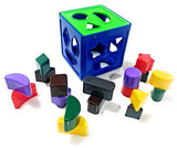 Shape Sorting Cube (18 Shapes) – educational STEM toy for kids at KIDGROWS
