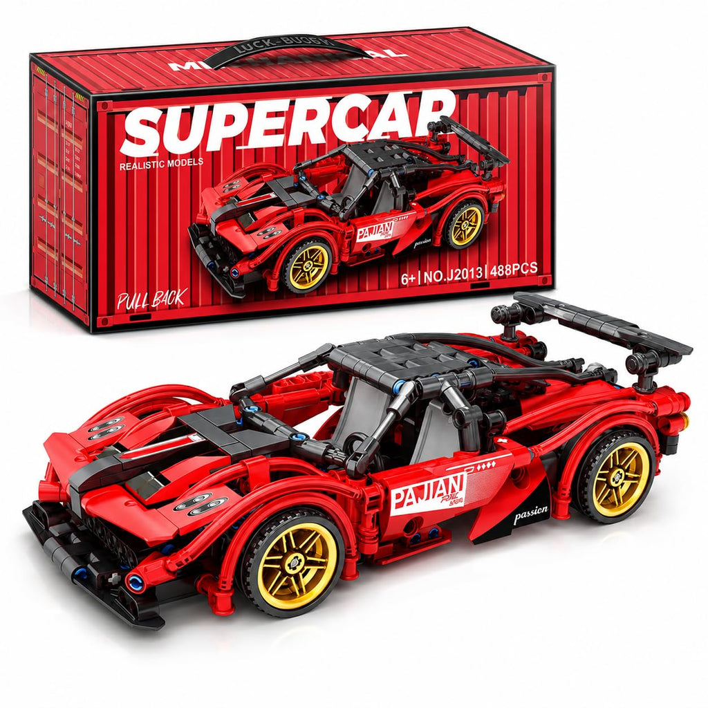 1:18 Racing Car Building Block Set – fun play toy for kids at KIDGROWS