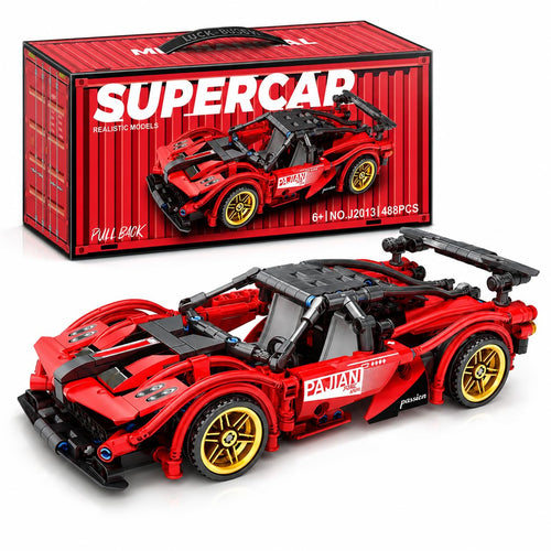 1:18 Racing Car Building Block Set – fun play toy for kids at KIDGROWS