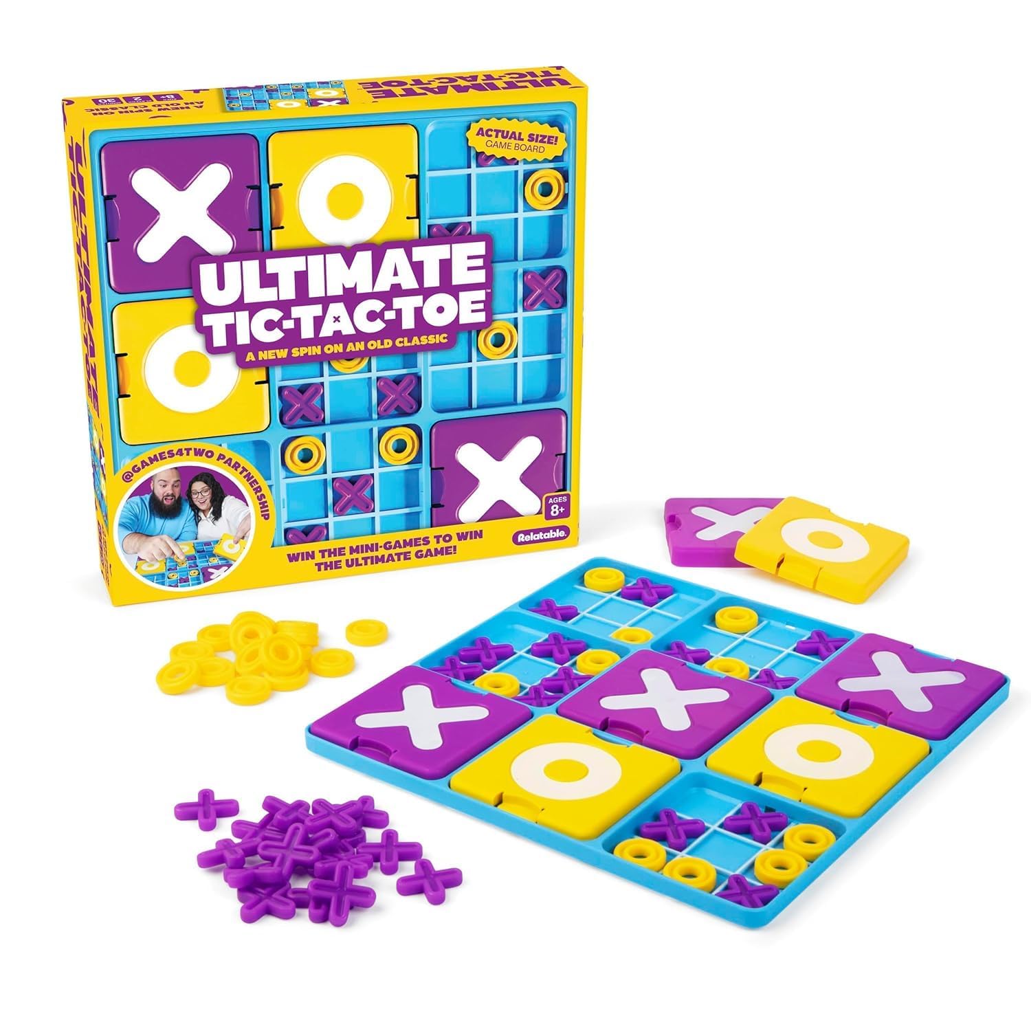 Ultimate Tic-Tac-Toe Board Game – kids puzzle & board game at KIDGROWS