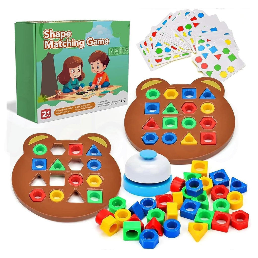Shape Matching Puzzle Game – kids puzzle & board game at KIDGROWS