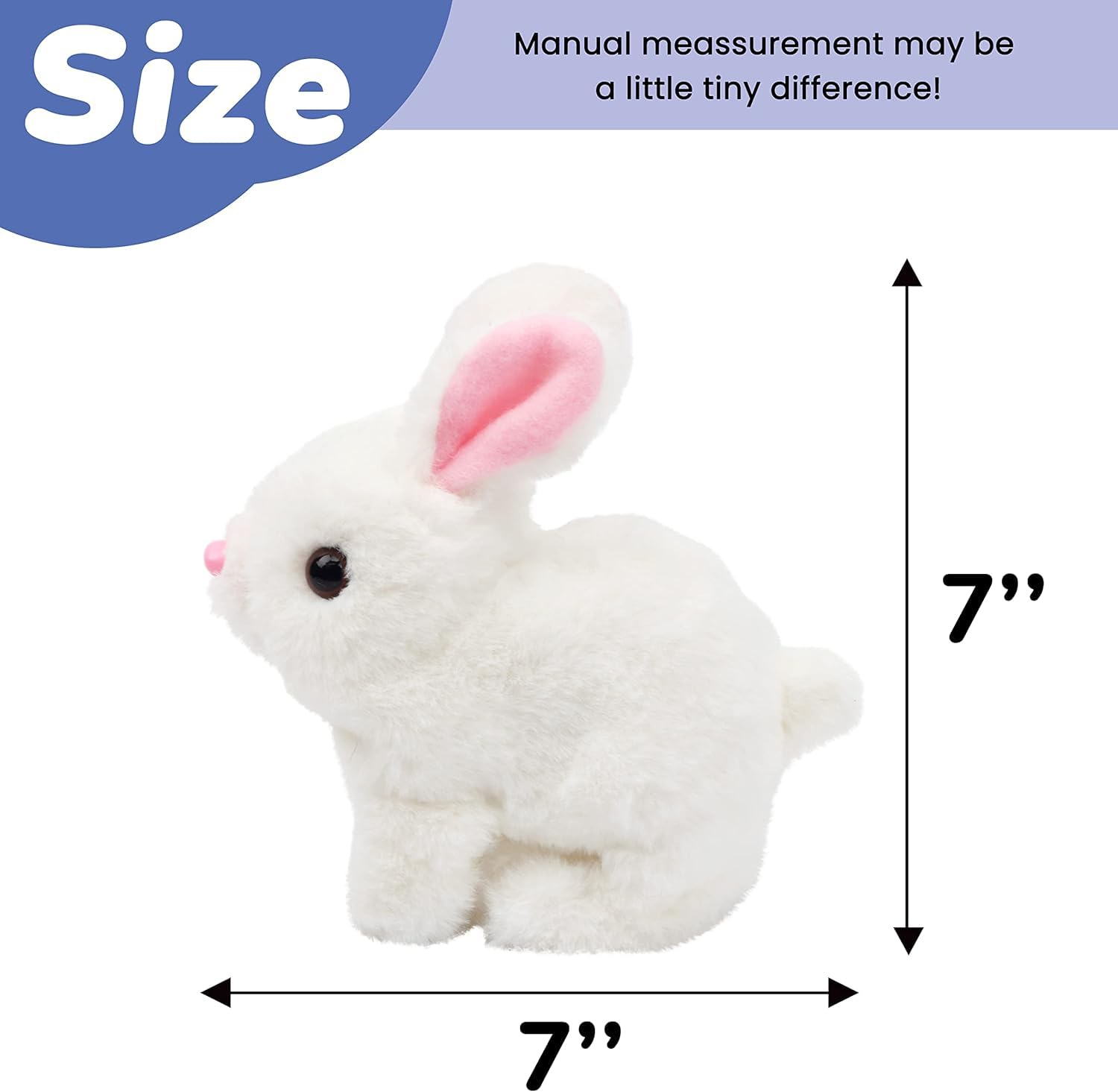Walking Rabbit Musical Toy – fun play toy for kids (view 2)