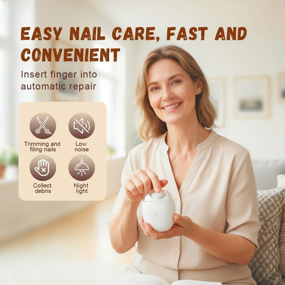 Automatic Baby Nail Clipper – safe, non-toxic baby essential (view 2)
