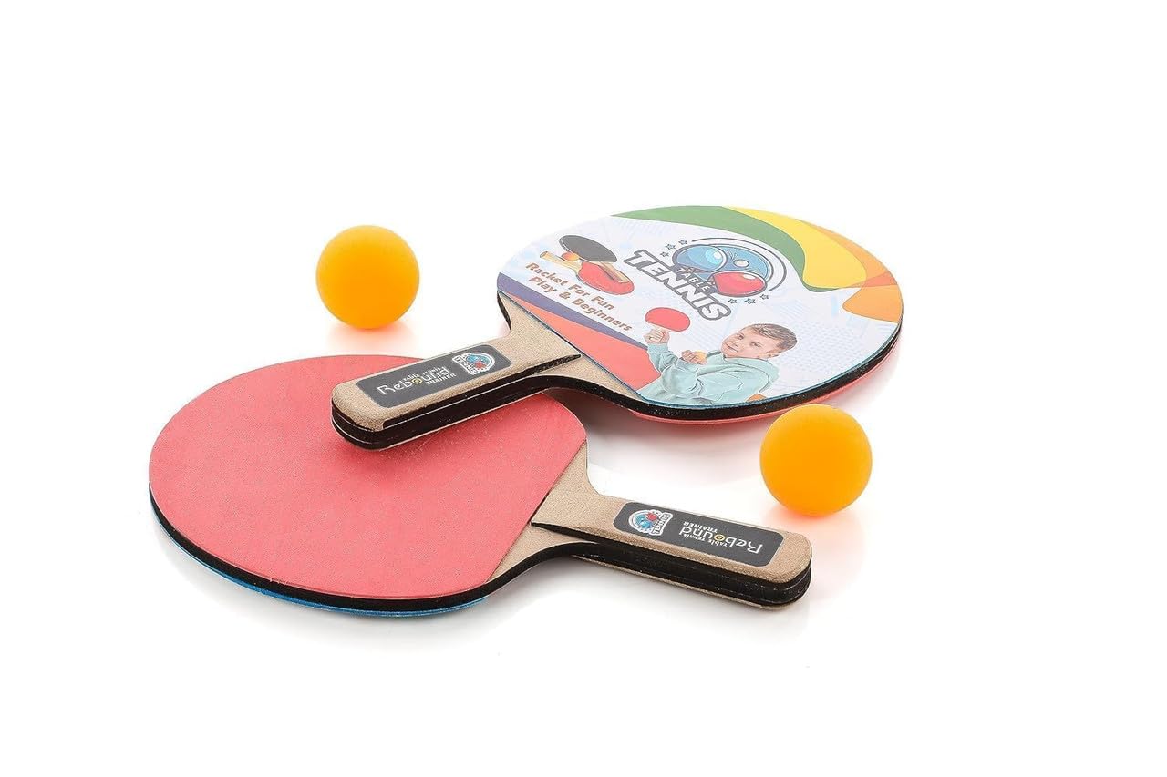 Rebound Rackets & Balls Set – fun play toy for kids (view 2)