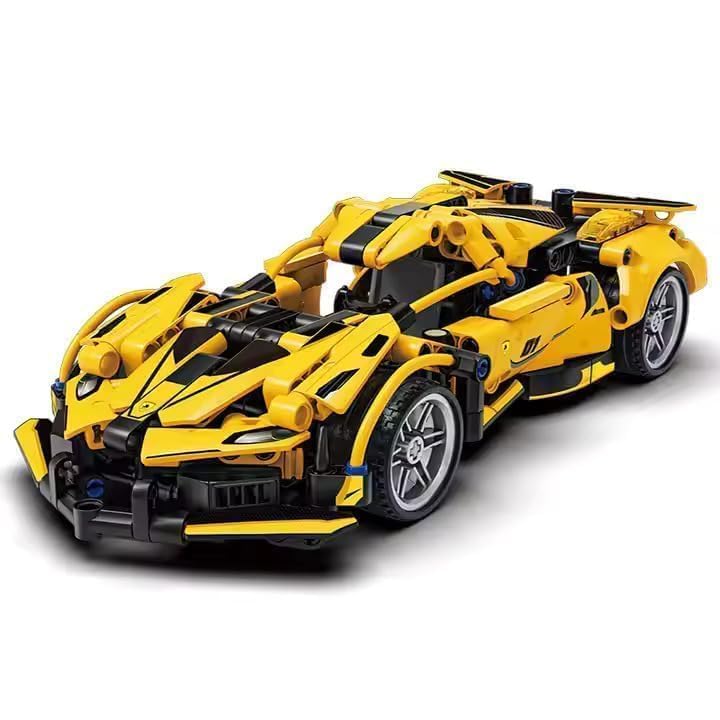 1:18 Racing Car Building Block Set – fun play toy for kids (view 21)