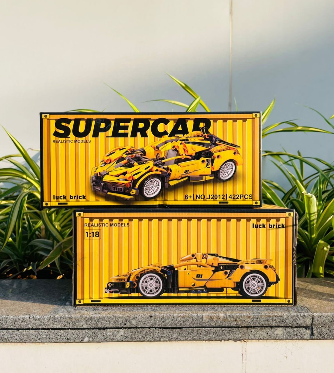 1:18 Racing Car Building Block Set – fun play toy for kids (view 22)