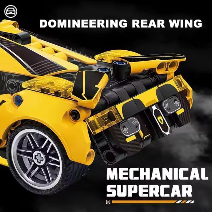 1:18 Racing Car Building Block Set – fun play toy for kids (view 23)