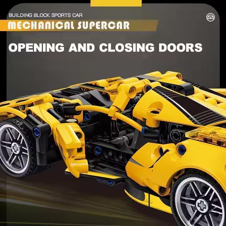 1:18 Racing Car Building Block Set – fun play toy for kids (view 24)