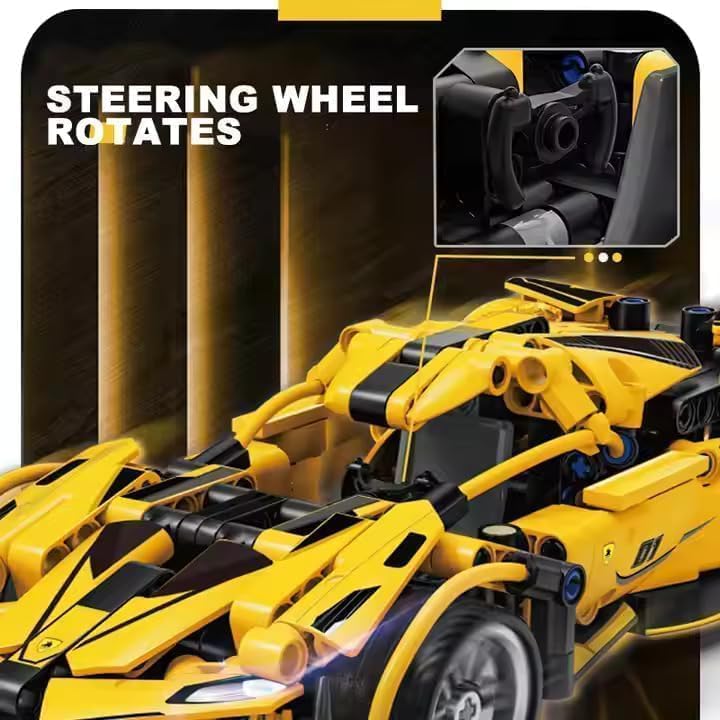 1:18 Racing Car Building Block Set – fun play toy for kids (view 26)