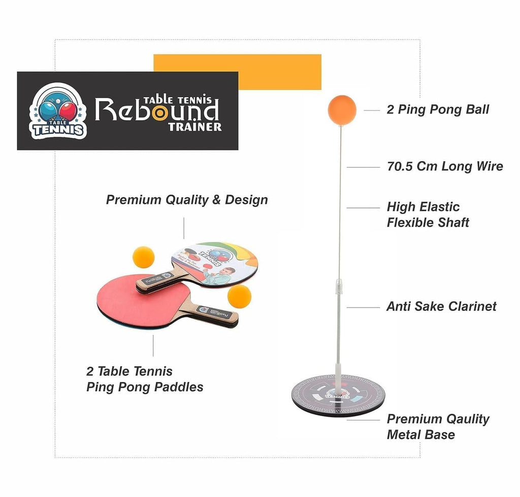 Rebound Rackets & Balls Set – fun play toy for kids (view 3)