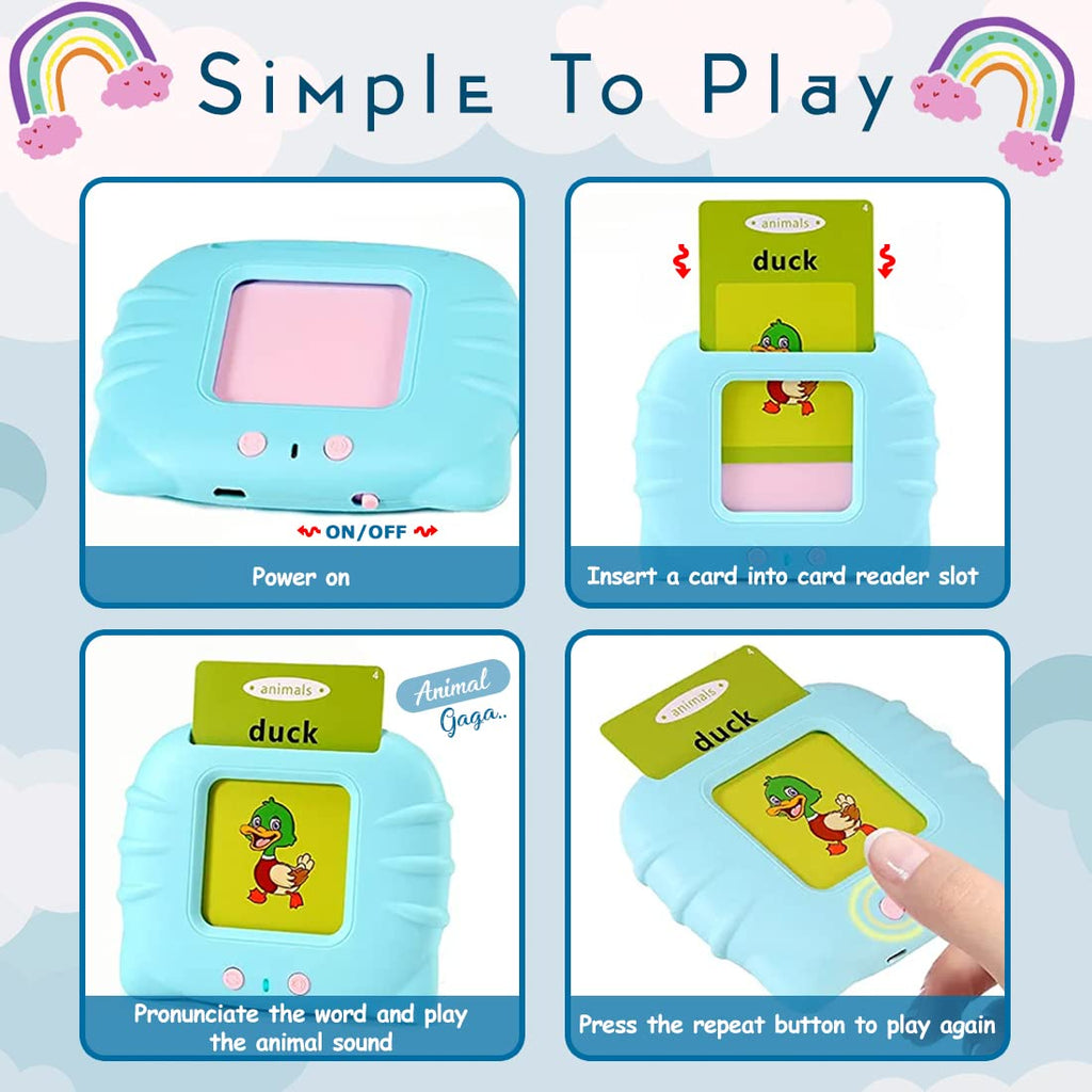 English Talking Flash Cards – educational STEM toy for kids (view 3)
