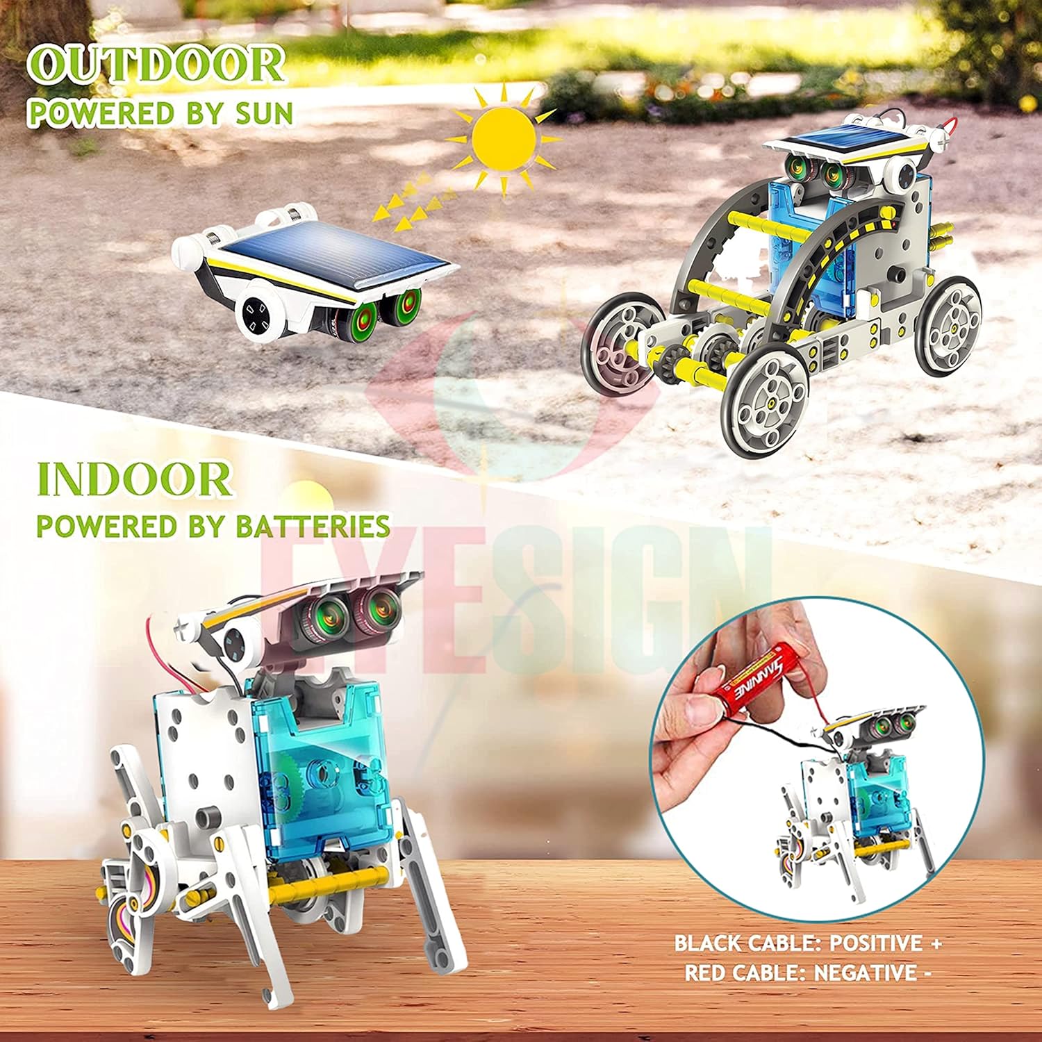 STEM Solar Robot Kit – educational STEM toy for kids (view 3)