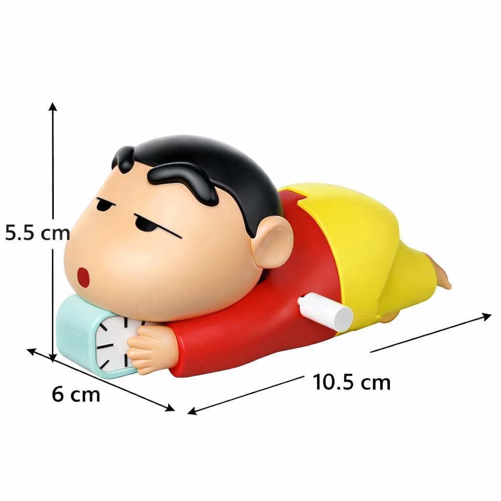 Sleeping Cartoon Boy Figurine – Car Dashboard & Desk Decor – fun toy for kids (view 3)