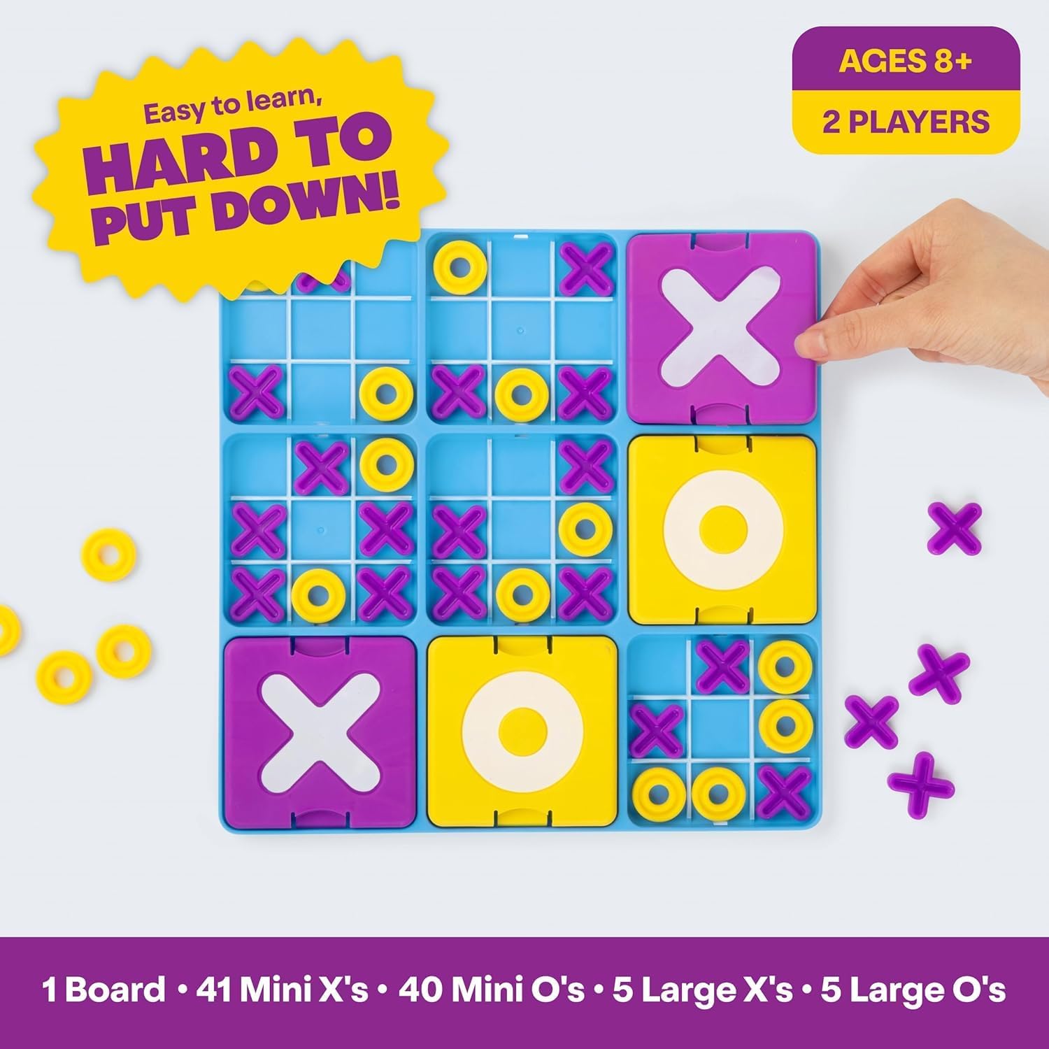 Ultimate Tic-Tac-Toe Board Game – kids puzzle & board game (view 4)