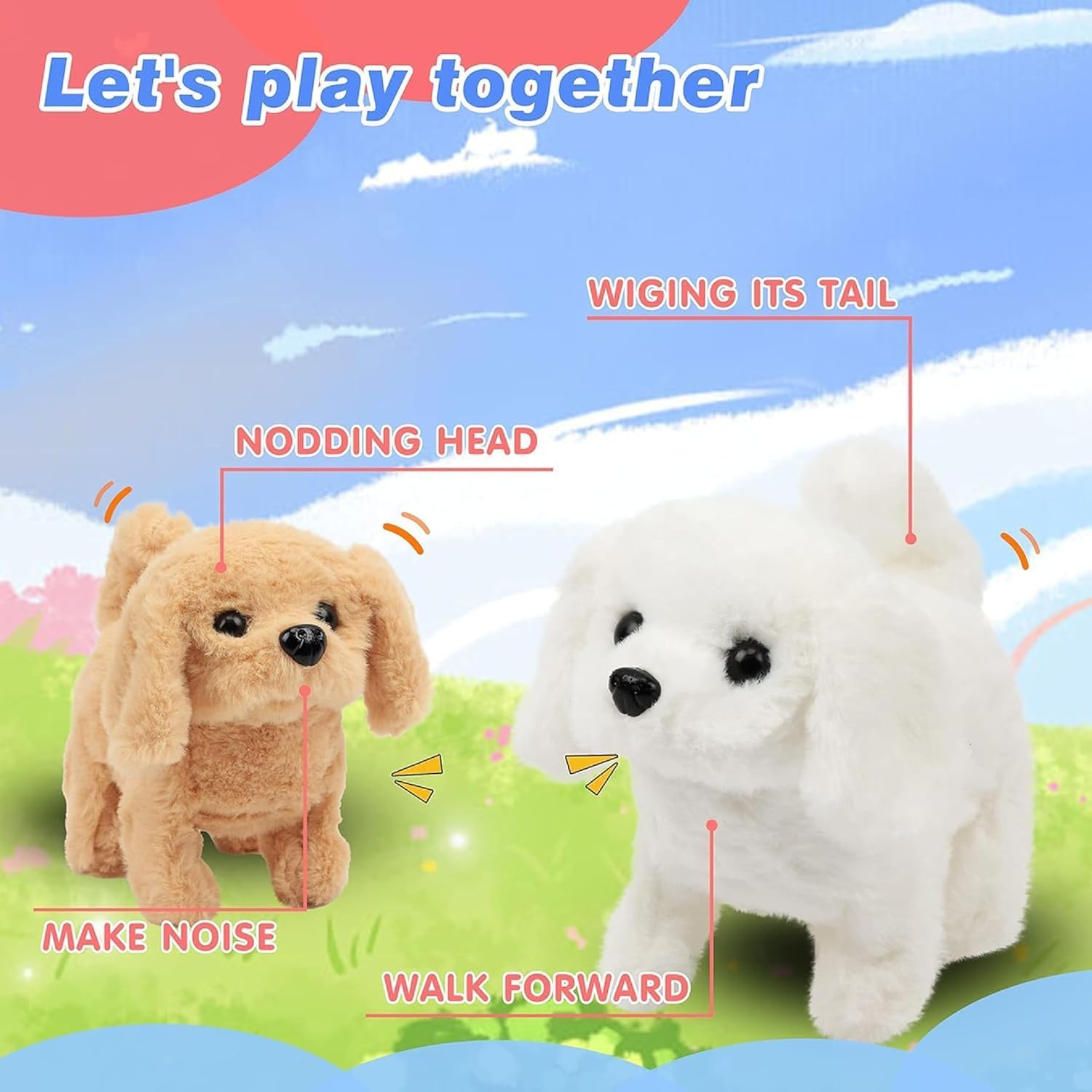 Walking Puppy Toy – fun play toy for kids (view 4)