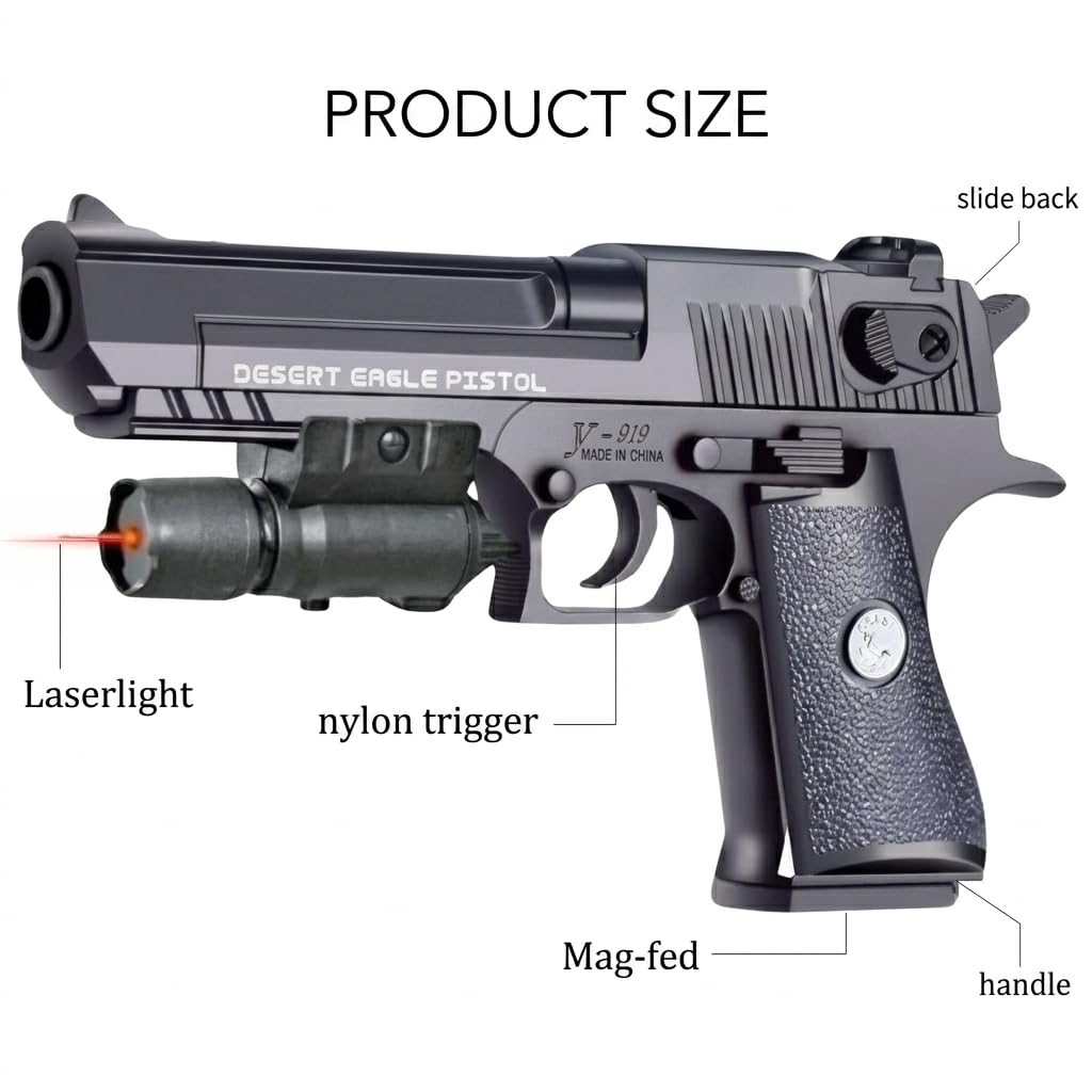 Toy Airsoft Pistol – fun play toy for kids (view 4)