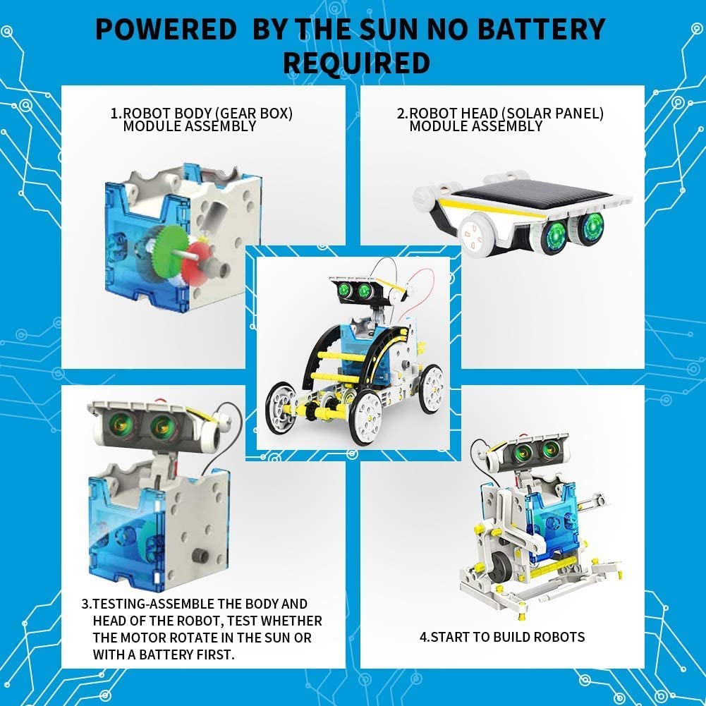 STEM Solar Robot Kit – educational STEM toy for kids (view 4)