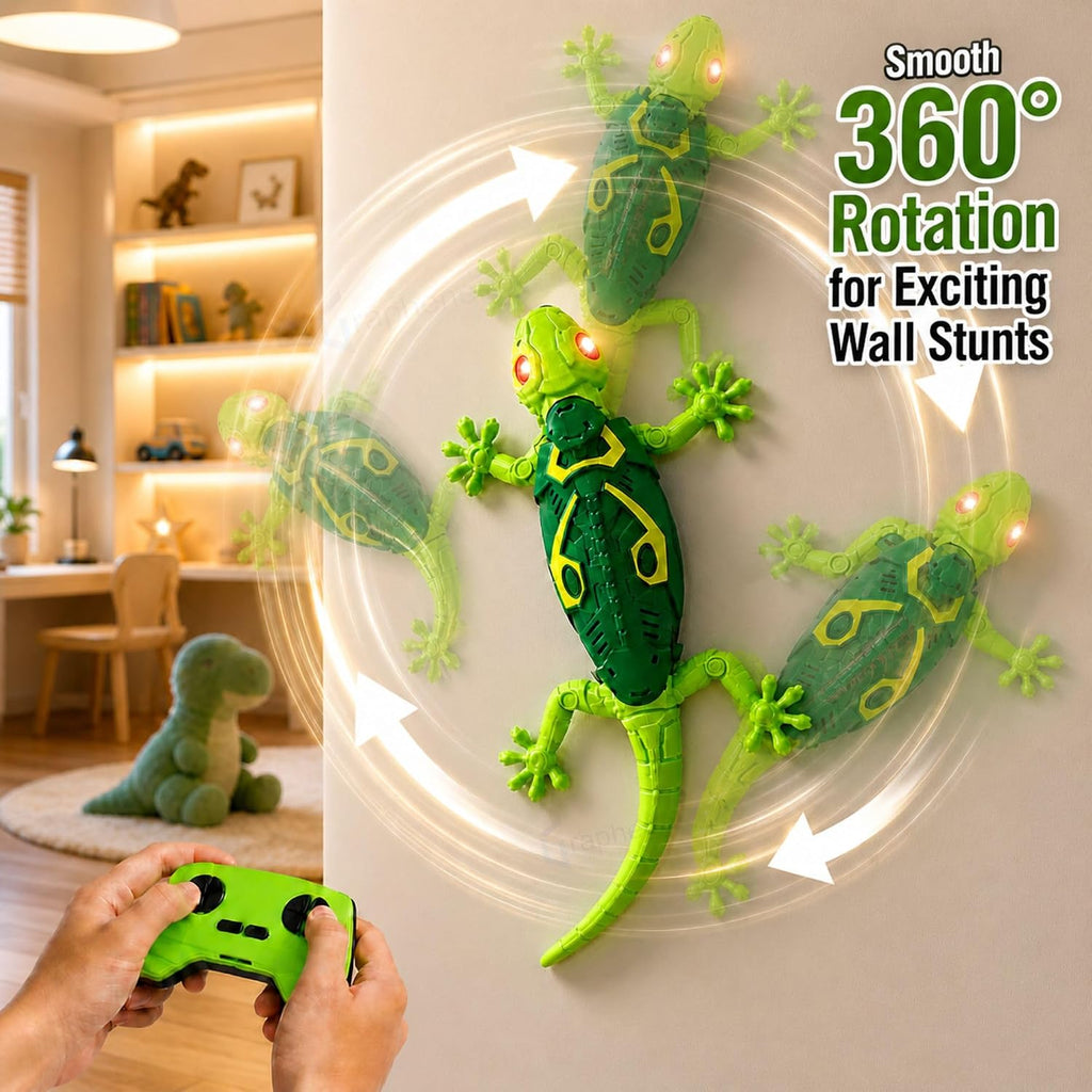 RC Wall-Climbing Gecko – fun play toy for kids (view 4)