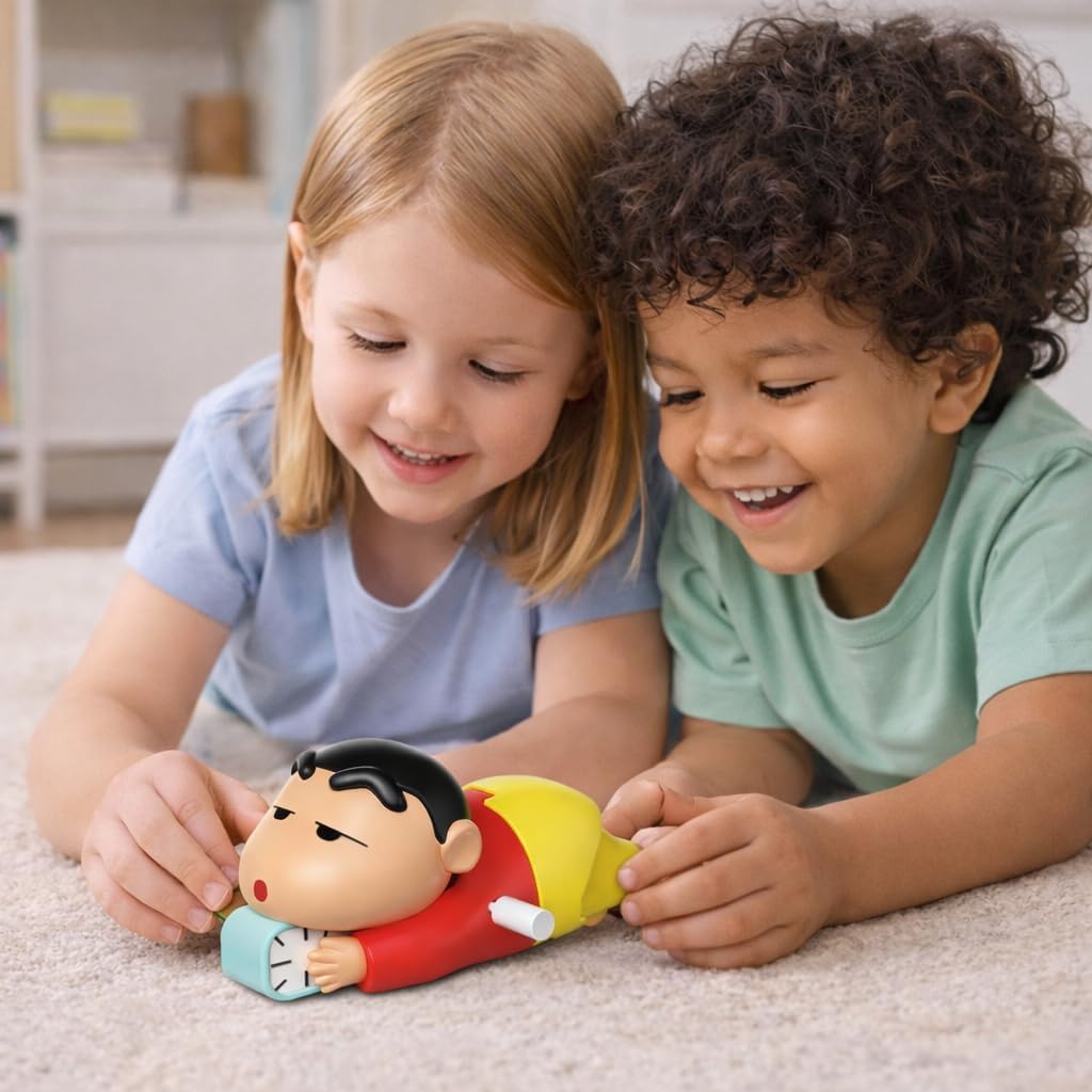 Sleeping Cartoon Boy Figurine – Car Dashboard & Desk Decor – fun toy for kids (view 4)