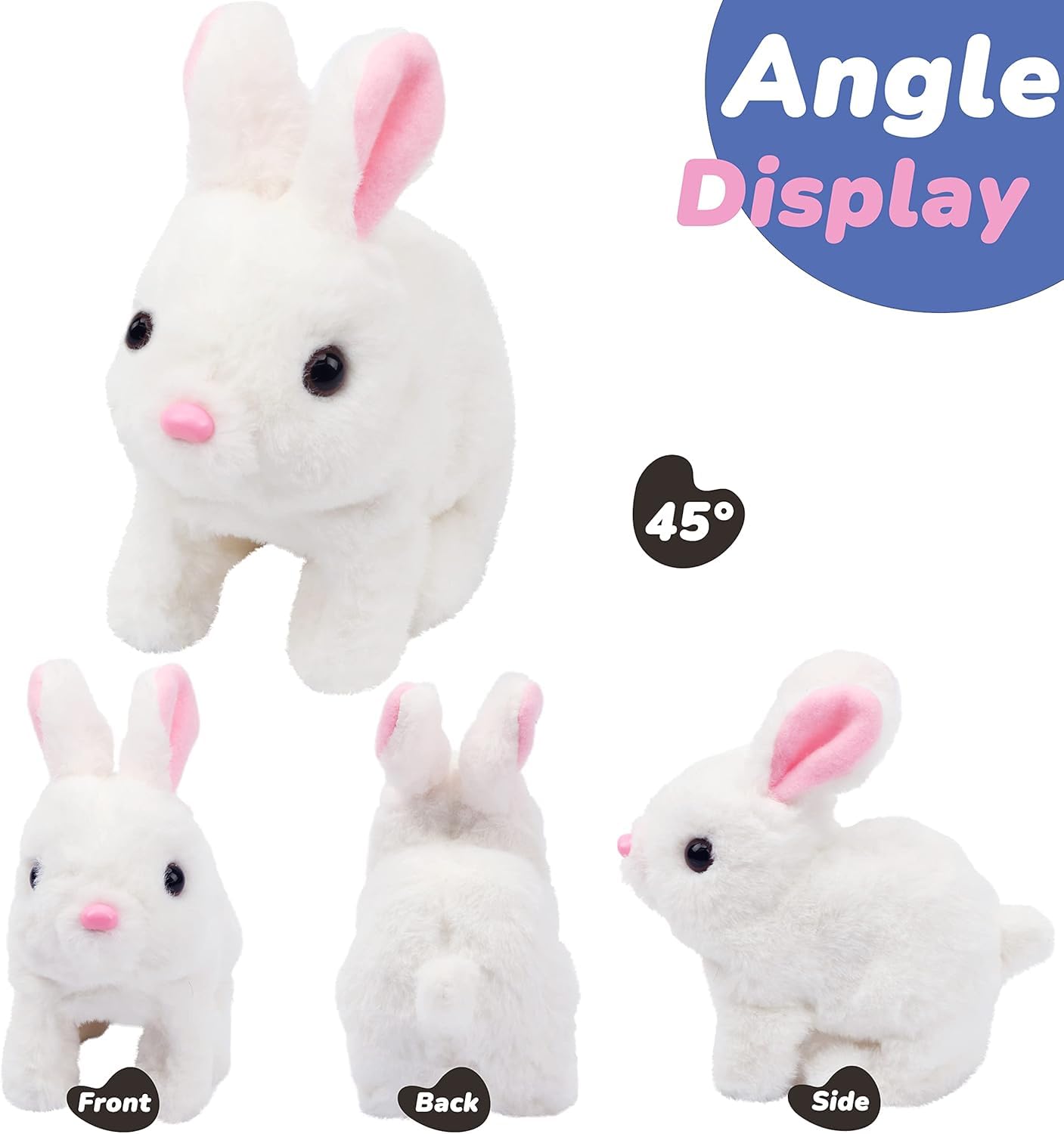 Walking Rabbit Musical Toy – fun play toy for kids (view 5)