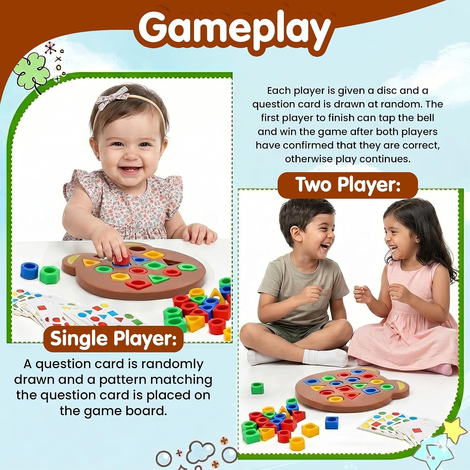 Shape Matching Puzzle Game – kids puzzle & board game (view 5)