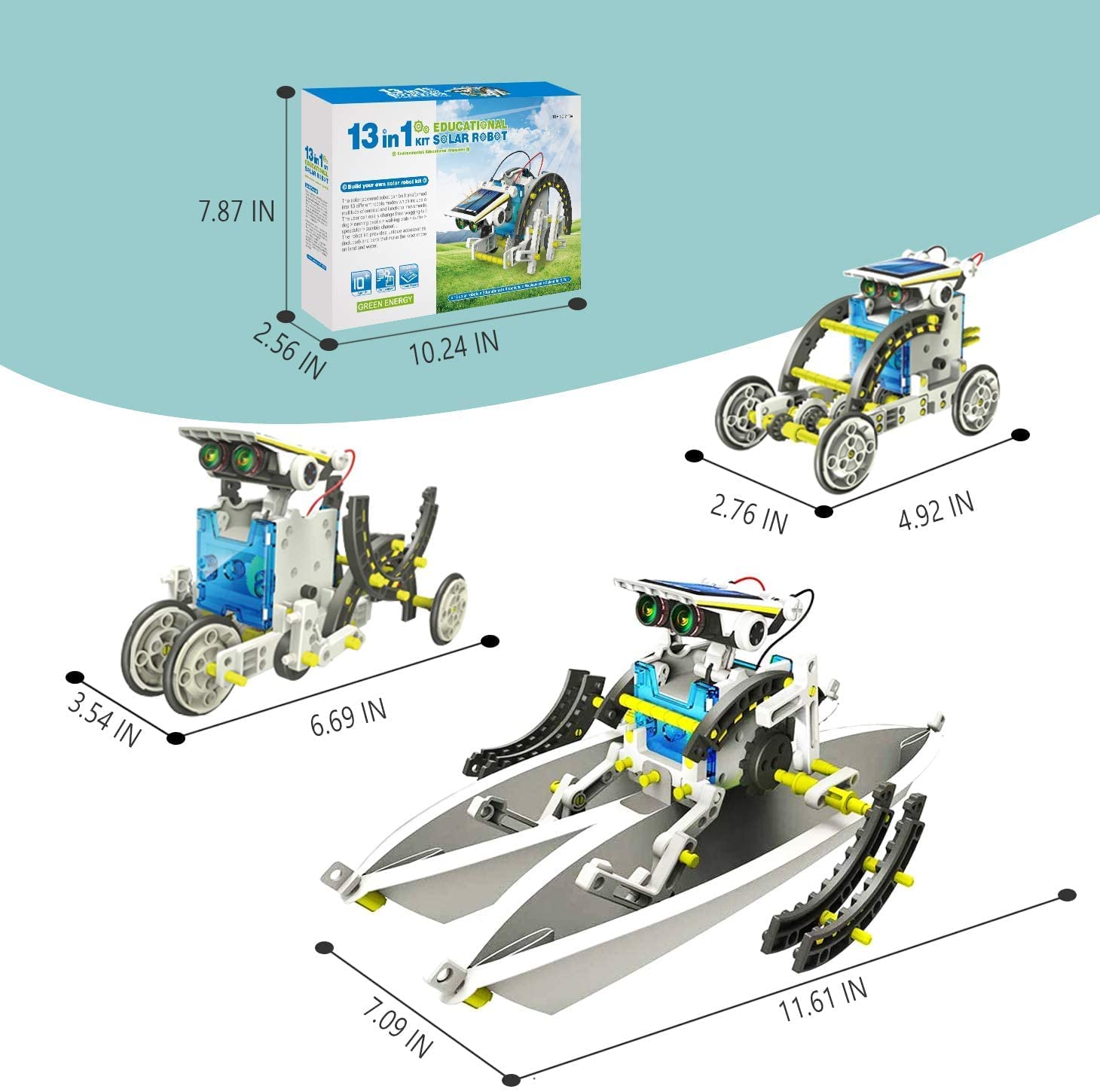 STEM Solar Robot Kit – educational STEM toy for kids (view 5)