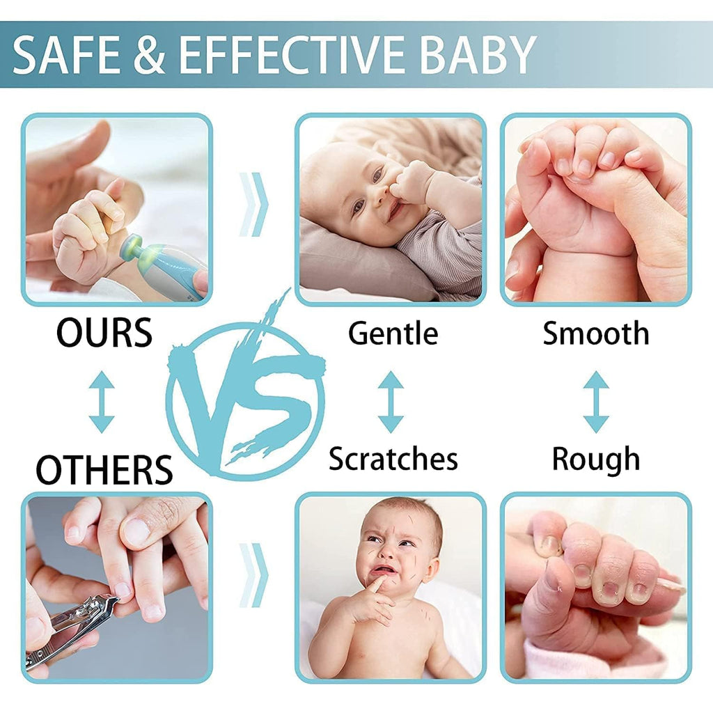 Electric Baby Nail Trimmer – safe, non-toxic baby essential (view 5)