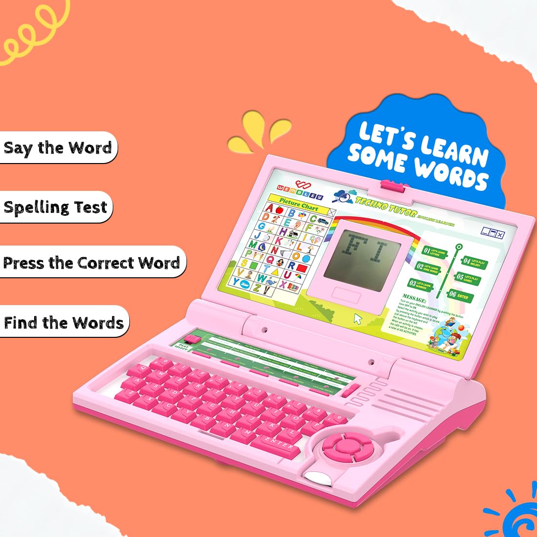 Kids Educational Laptop – educational STEM toy for kids (view 5)