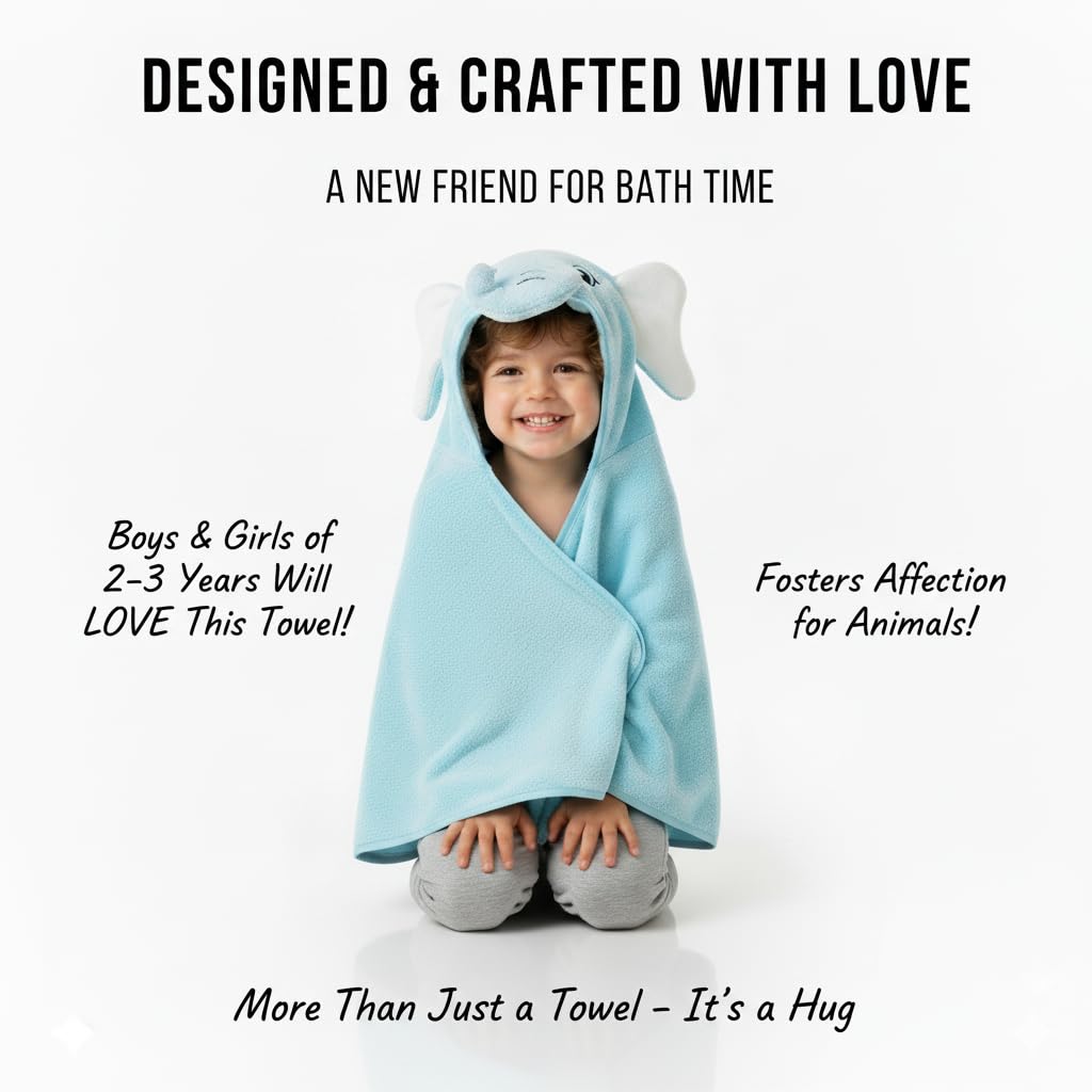 Baby Bath Towel – safe, non-toxic baby essential (view 6)