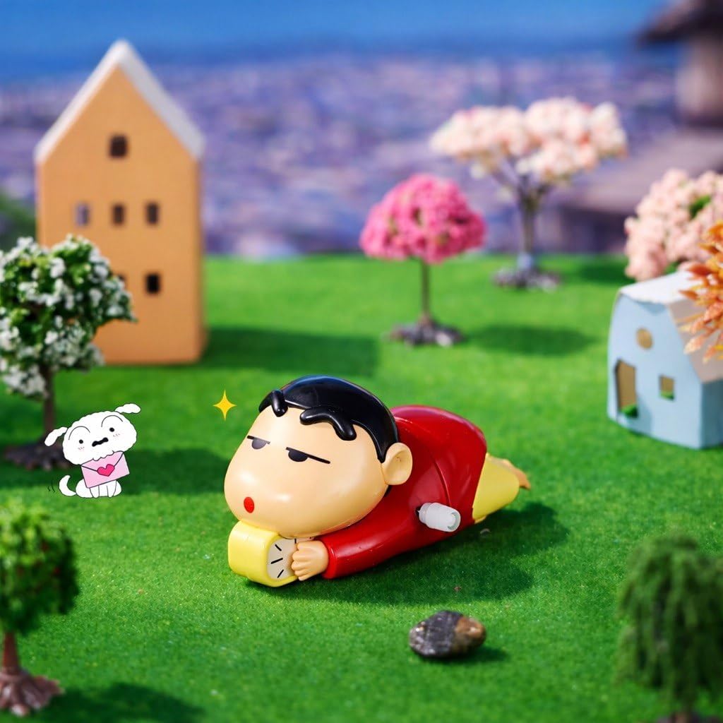 Sleeping Cartoon Boy Figurine – Car Dashboard & Desk Decor – fun toy for kids (view 6)