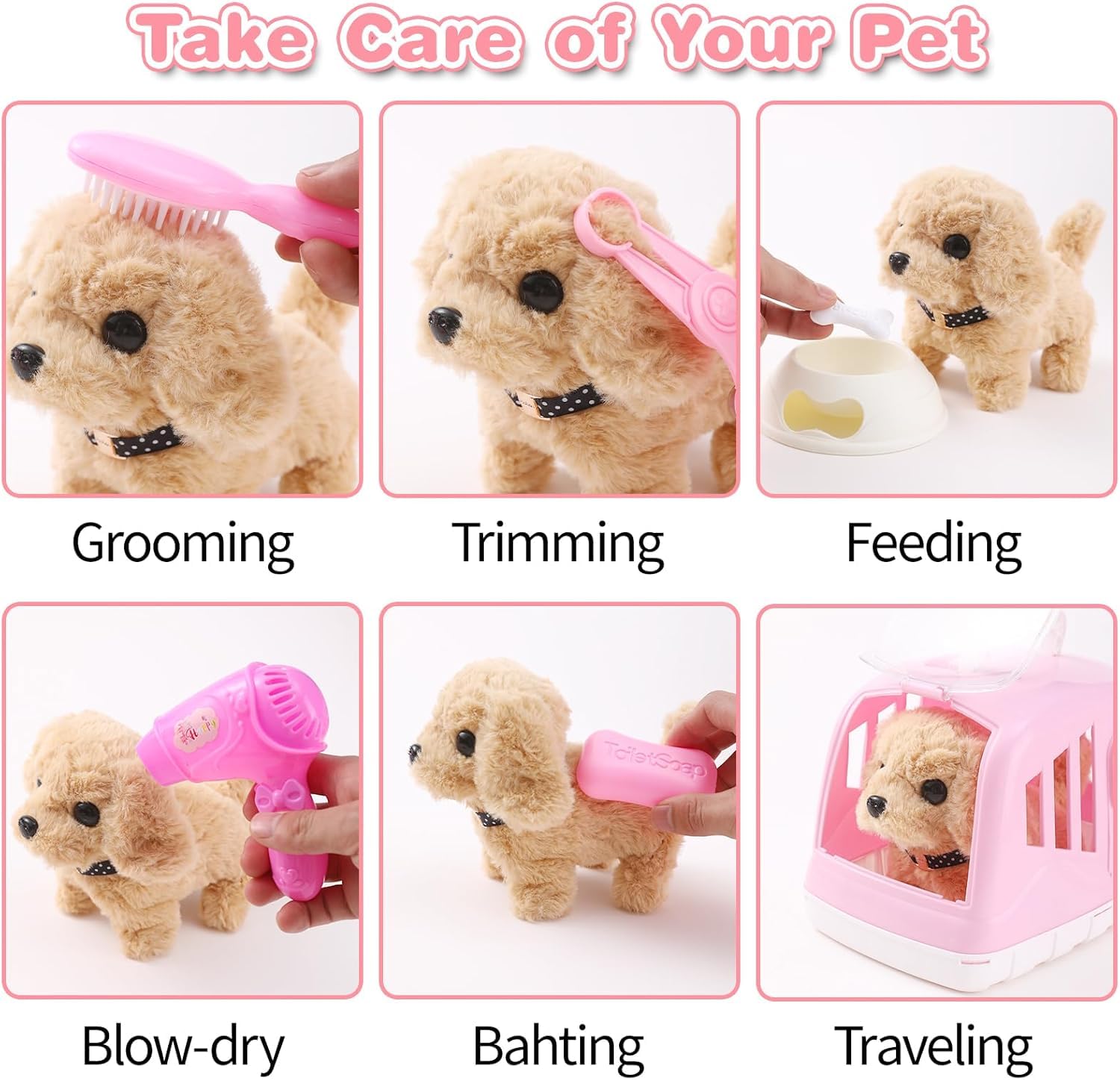 Walking Puppy Toy – fun play toy for kids (view 7)