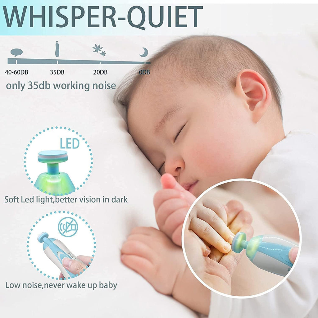Electric Baby Nail Trimmer – safe, non-toxic baby essential (view 8)