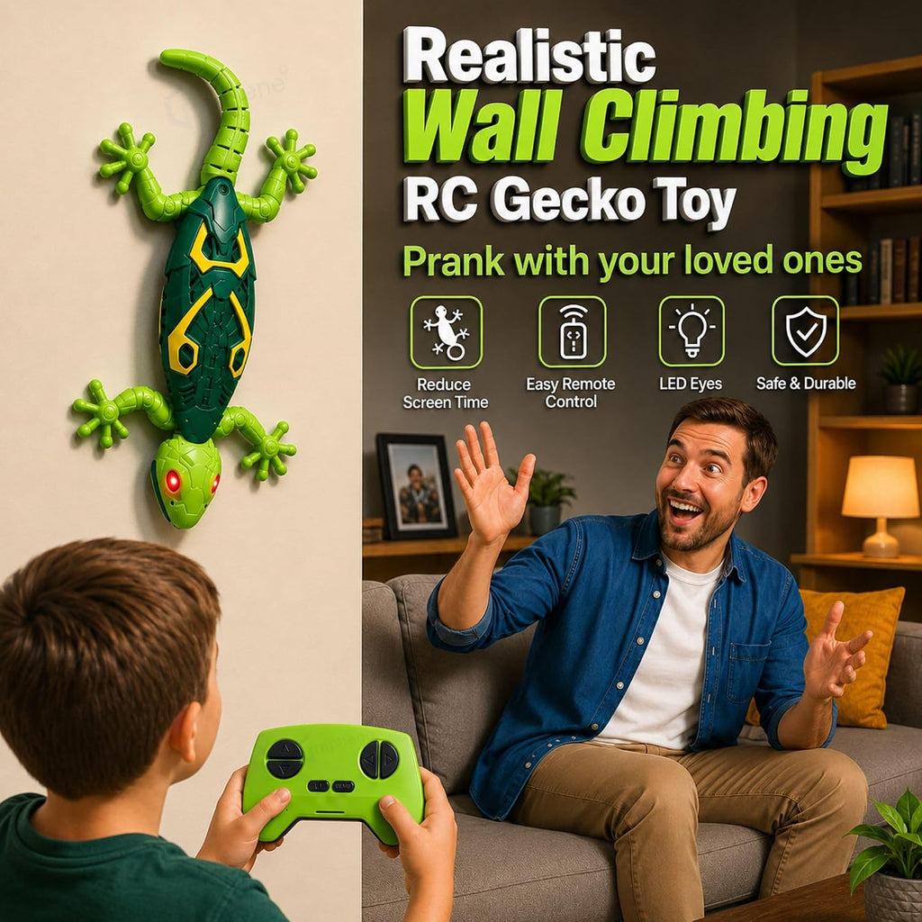 RC Wall-Climbing Gecko – fun play toy for kids (view 8)