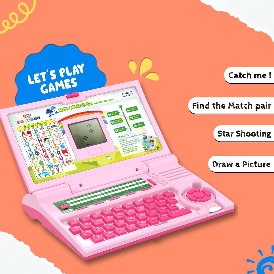 Kids Educational Laptop – educational STEM toy for kids (view 8)