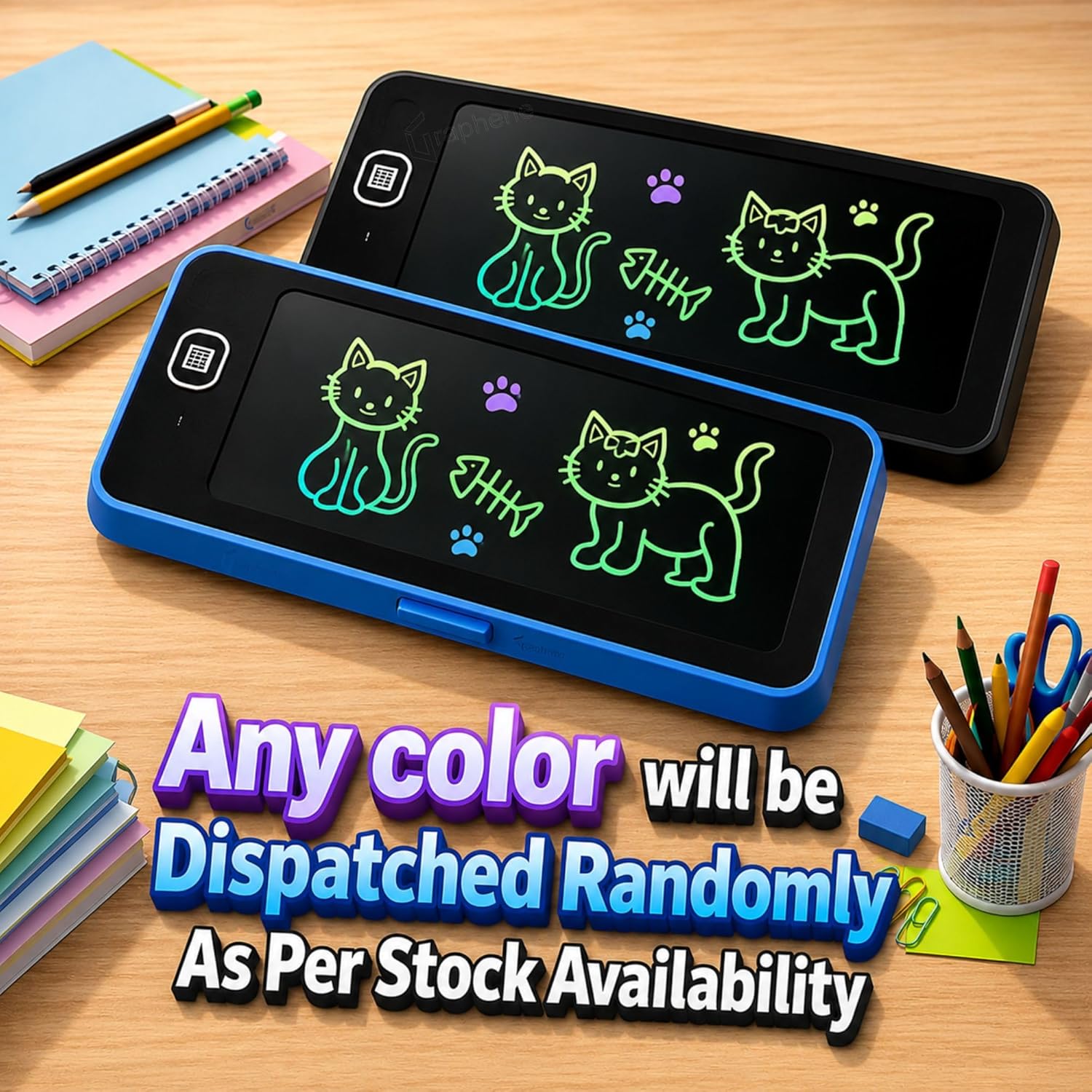 LCD Writing & Drawing Tablet – kids arts & crafts (view 9)